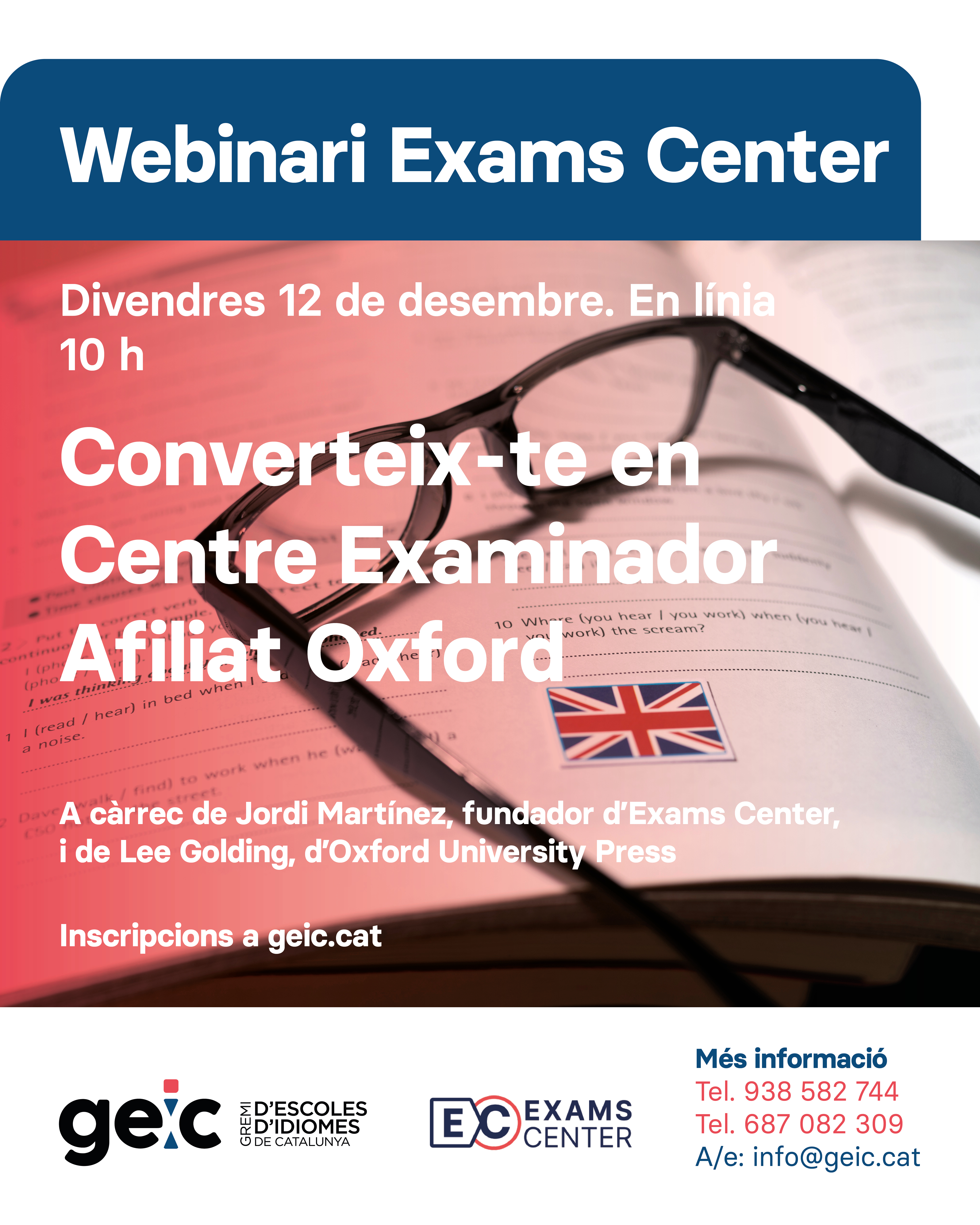 Converteix-te en Centre Afiliat Oficial Oxford