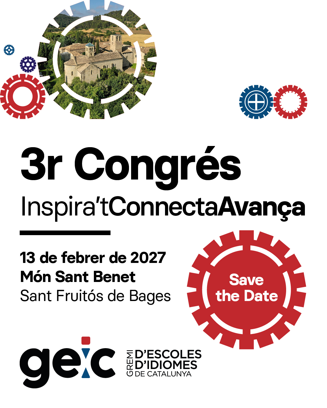 Inspira't. Connecta. Avança. – Arriba el 3r Congrés GEIC