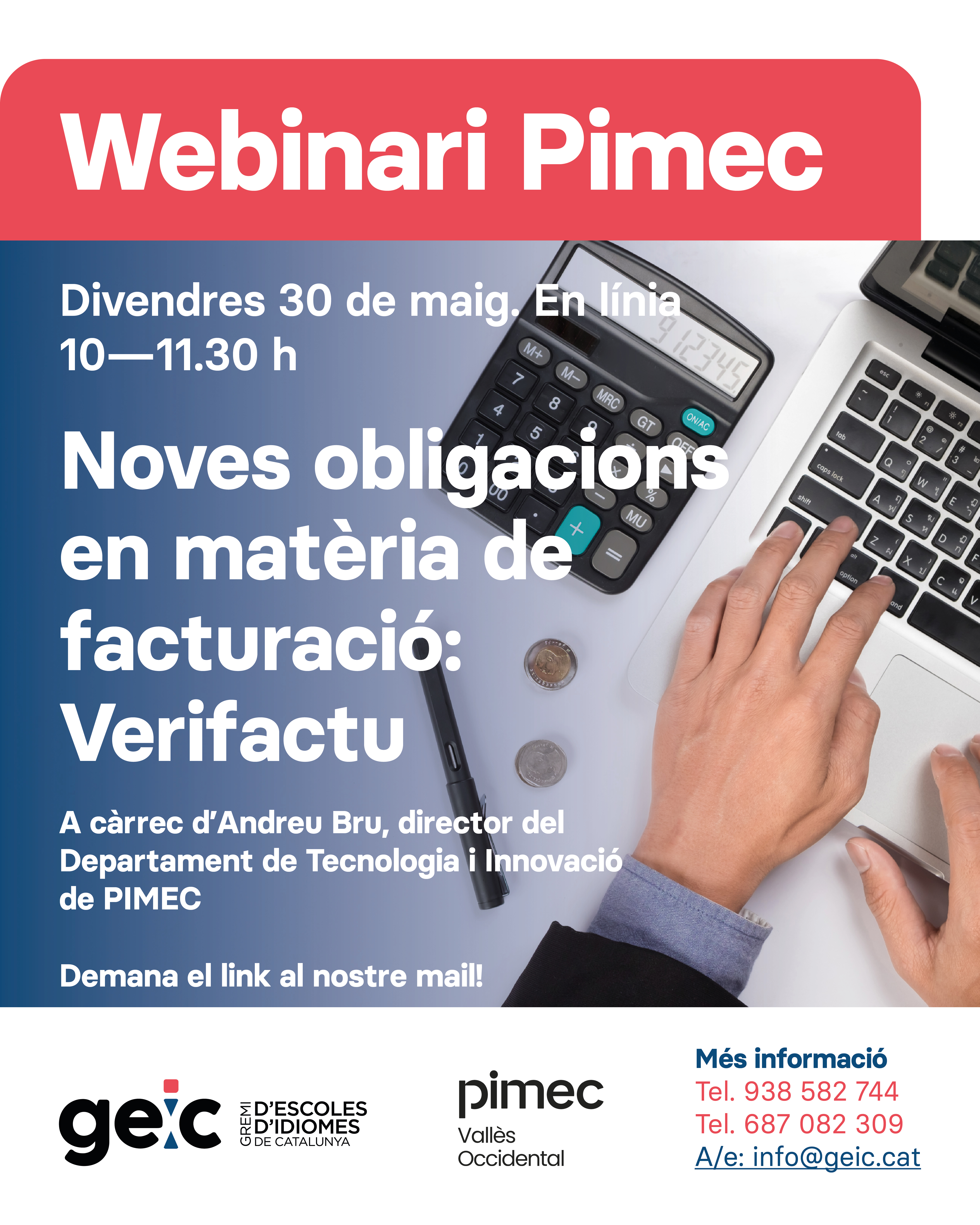 Noves obligacions en matèria de facturació. Reglament SIF (Verifactu)