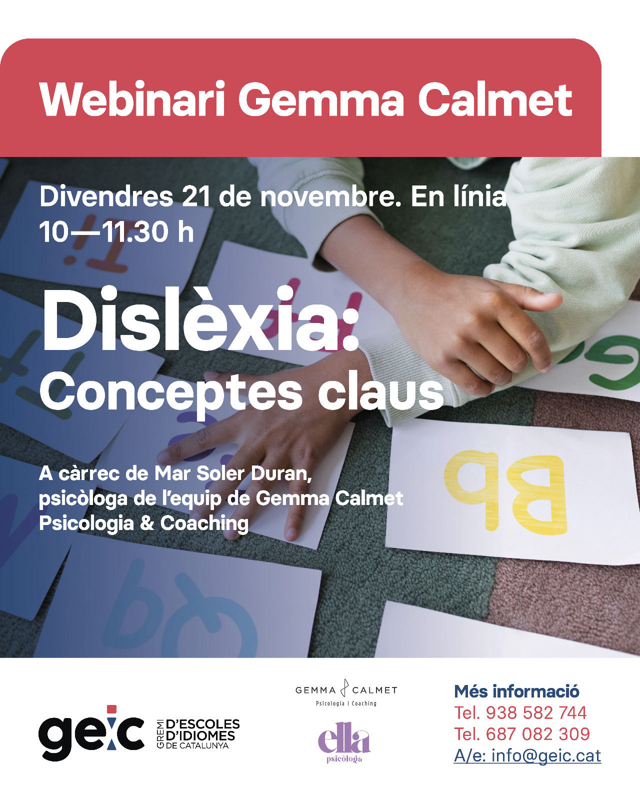 Formació en neurodiversitat: Dislèxia