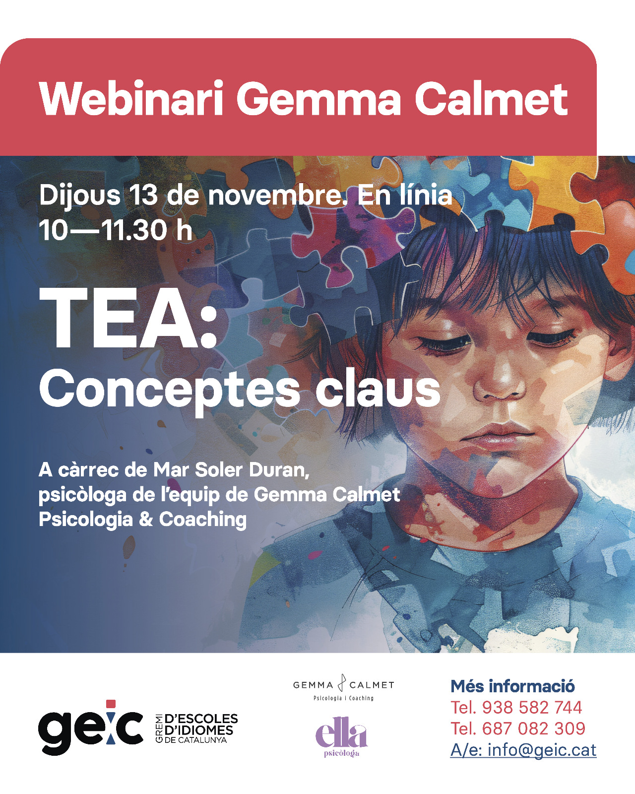 Formació en neurodiversitat: TEA