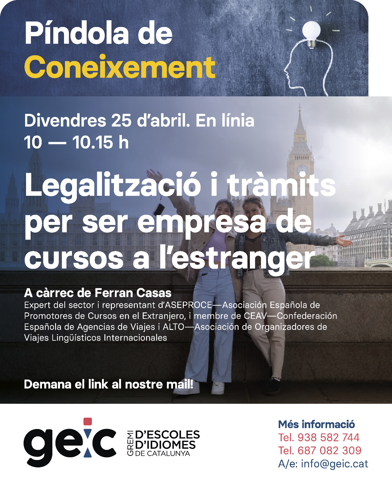 Legalització i tràmits per ser empresa de cursos a l’estranger