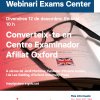 Webinar informatiu: : Converteix-te en Centre Afiliat Oficial Oxford
