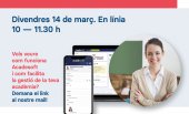 Webinari - Acadesoft - software gestió acadèmies Funcionalitats principals d'Acadesoft, el programari de gestió per a acadèmies.
