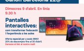 Webinari Canon Barcelona 22@