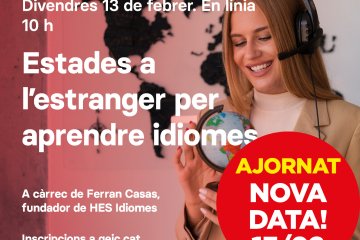 Sessió informativa: Catàleg d'estiu 2026, programes a l'estranger i nova col·laboració amb HES IDIOMAS