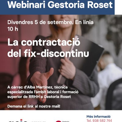 Píndola Formativa La contractació del fix-discontinu