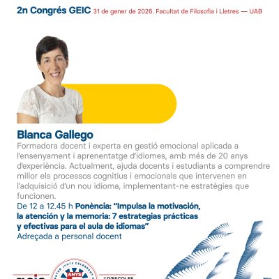Descubreix el 2n Congrés del GEIC!
