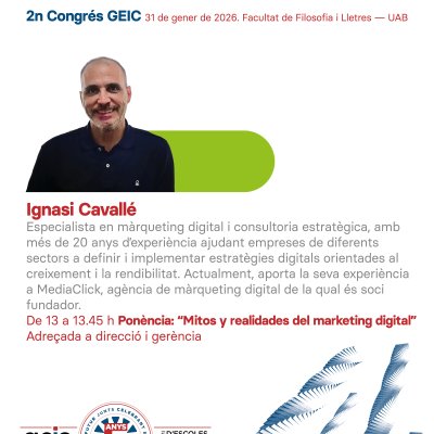 Descubreix el 2n Congrés del GEIC!