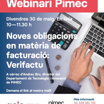 Noves obligacions en matèria de facturació. Reglament SIF (Verifactu)