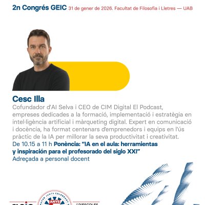 Descubreix el 2n Congrés del GEIC!
