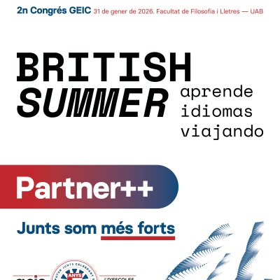 Descubreix el 2n Congrés del GEIC! Gràcies als nostres aliats! British Summer