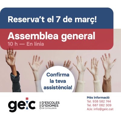 V Assemblea General Ordinàia del GEIC