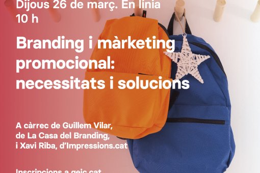Webinar: Branding i Merchandising promocionals: Necessitats i solucions
