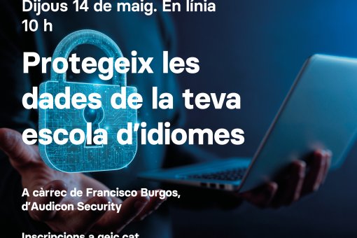 Webinar Audicon Security: Protegeix les dades de la teva escola d’idiomes