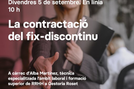 Píndola Formativa: La contractació del Fix-discontinu.